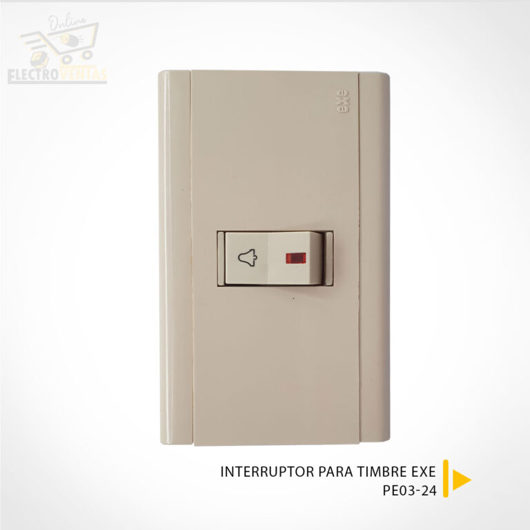 Pe Interruptor Para Timbre Exe En Bolsa