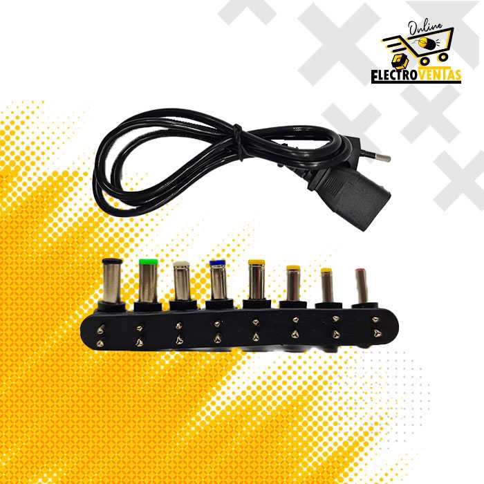 CARGADOR UNIVERSAL PARA LAPTOP (YU 1101) 