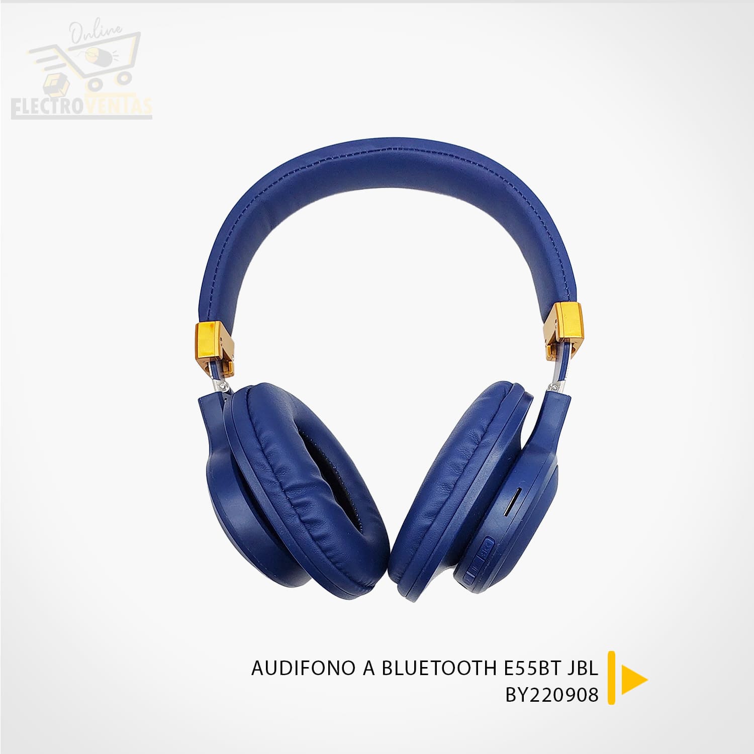 JBL Auriculares Bluetooth Azul (E55BT)
