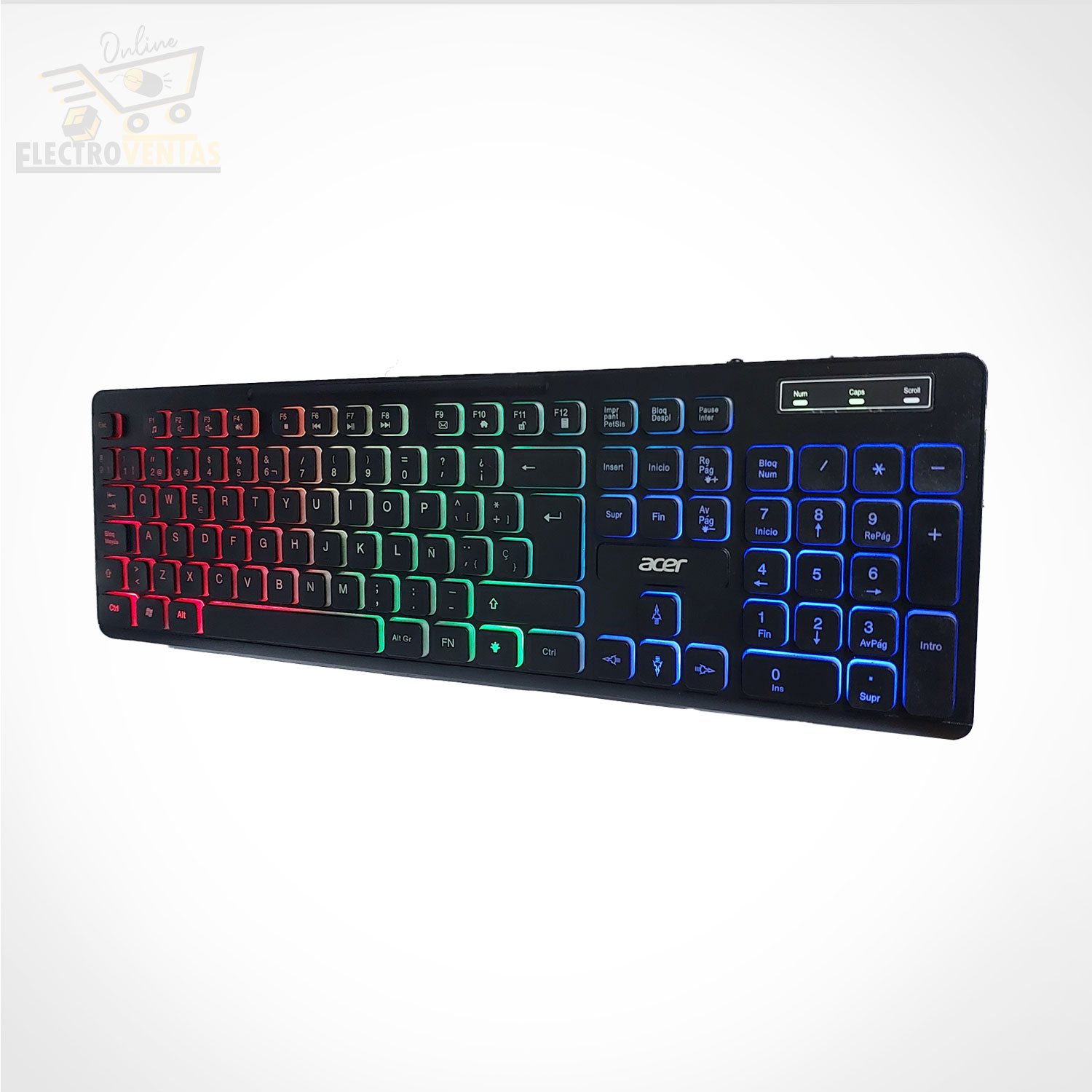 TJ220905” TECLADO BACKLIT GAMING K96 ASUS – VENTAS POR MAYOR BOLIVIA