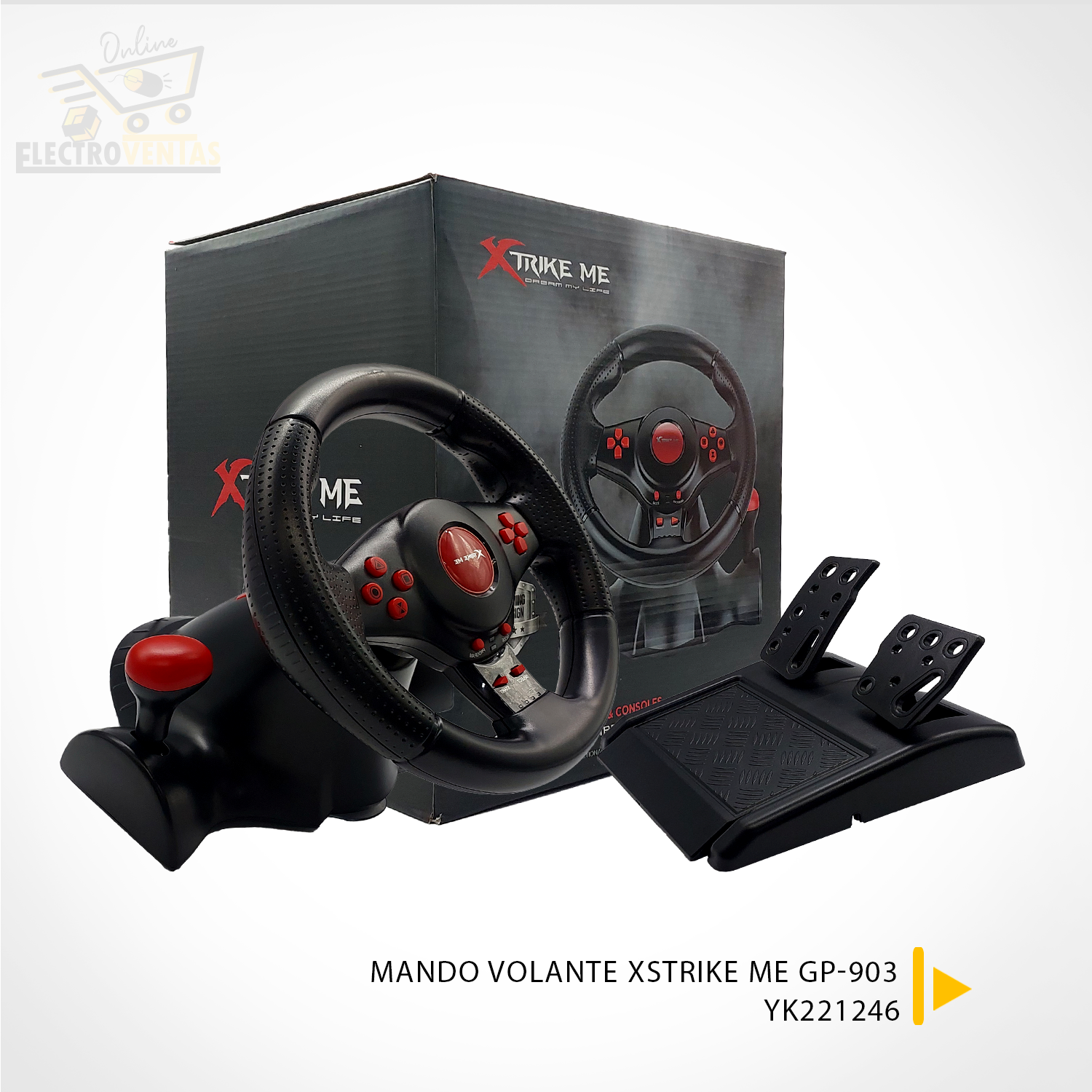 YK221246” MANDO VOLANTE XTRIKE ME GP-903 – VENTAS POR MAYOR BOLIVIA