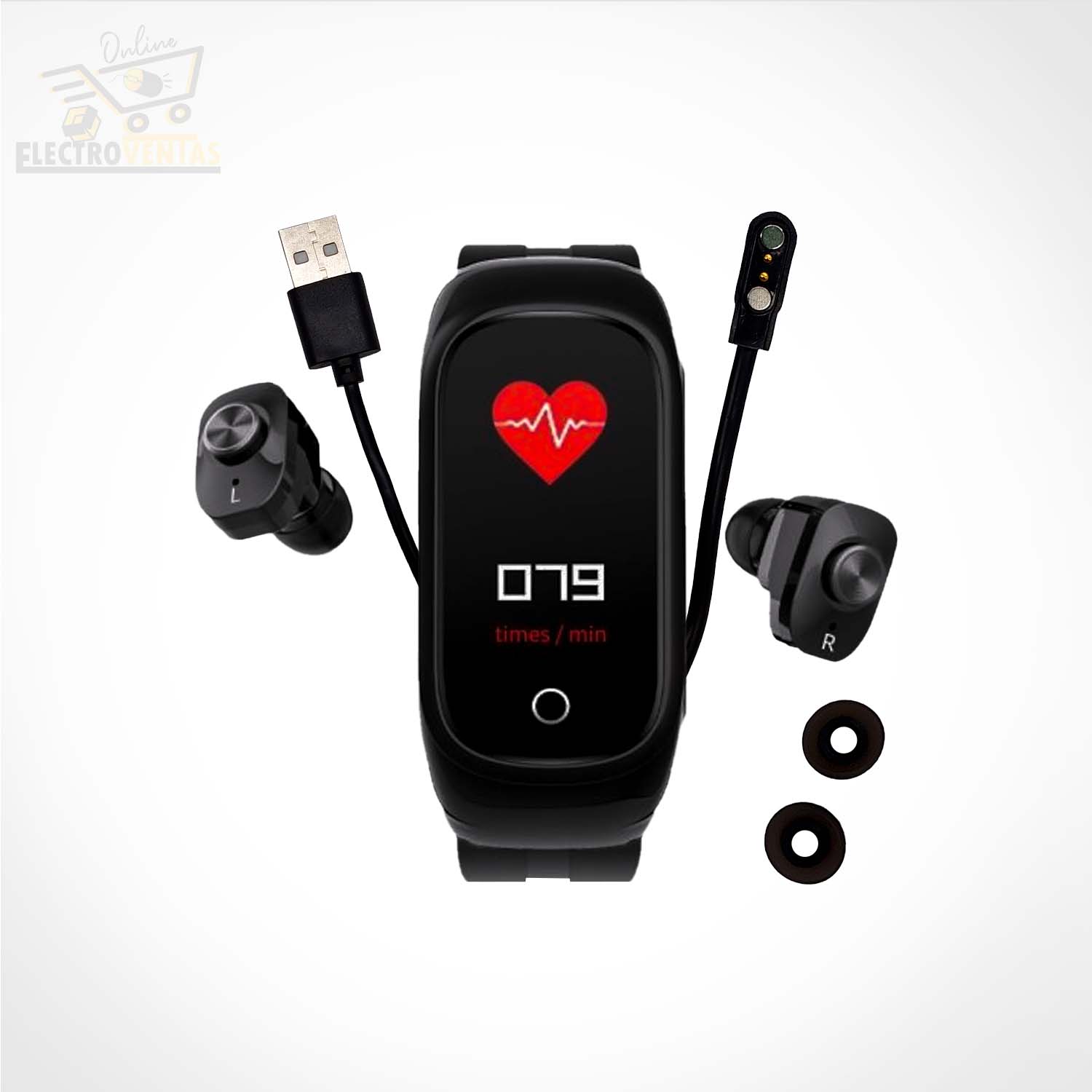 VK221201 SMART WATCH CON AUDIFONO INALAMBRICO N8 VENTAS POR